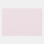 ピンクテディベアラッピング紙 ラッピングペーパーシート (正面2)