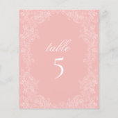 ピンクテーブルロココボタニカルリース (裏面)