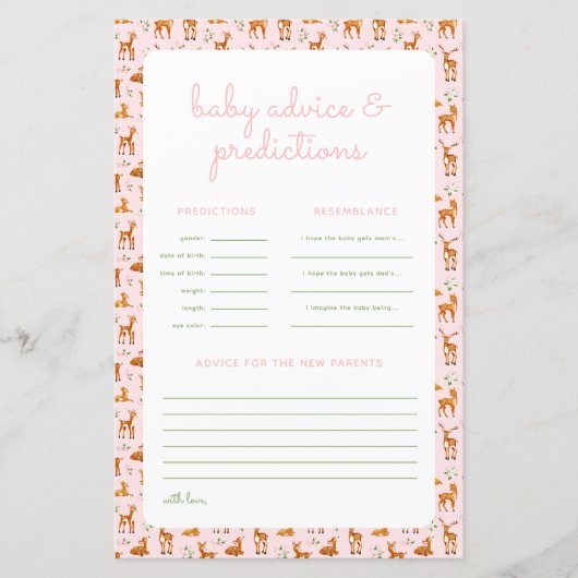 ピンクディアファミリーの伝統と予測ゲーム (正面)