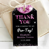 ピンクディスコインマイ誕生日エラ誕生日 ギフトタグ