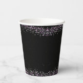 ピンクディスコインマイ誕生日エラ誕生日 紙コップ (裏面)