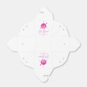 ピンクディスコボールレッツディスコ誕生日パーティー フェイバーボックス (折り畳みなし)