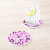 ピンクディスコモダンボール コースター (側面)