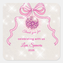 ピンクディスコ輝く女の子のクリスマスパーティー