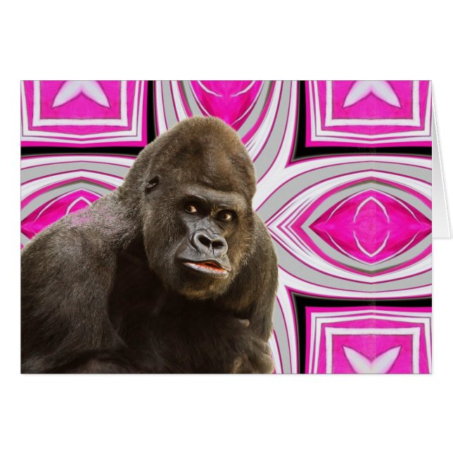 ピンクディライトゴリラ (正面横)