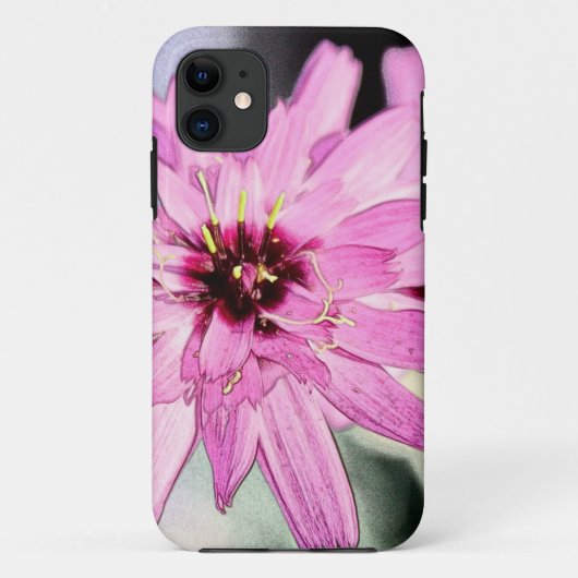 ピンクデイジーの花。フローラ写真アート。 Case-Mate iPhoneケース (裏面)