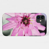 ピンクデイジーの花。フローラ写真アート。 Case-Mate iPhoneケース (裏面(横))