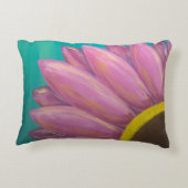 ピンクデイジーアクセント枕 アクセントクッション (裏面)