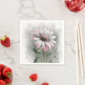 ピンクデイジーカクテルナプキンス スタンダードカクテルナプキン (インサイチュ)