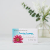 ピンクデイジーパーソナル 名刺 (スタンド正面)