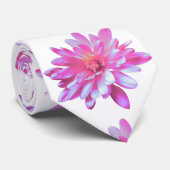 ピンクデイジーピンクフローラピンク花 ネクタイ (ロール)