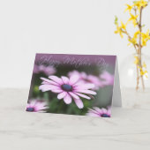 ピンクデイジーマザーズデイカード カード (黄色い花)