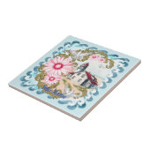 ピンクデイジーライトハウス タイル (側面)