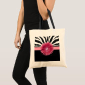 ピンクデイジー1 トートバッグ (正面(商品))