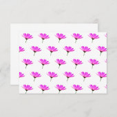 ピンクデイジー エンクロージャーカード (正面/裏面)