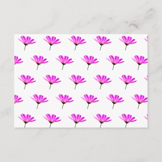 ピンクデイジー エンクロージャーカード (正面)