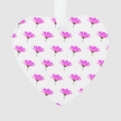 ピンクデイジー オーナメント (正面)