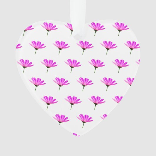ピンクデイジー オーナメント (正面)