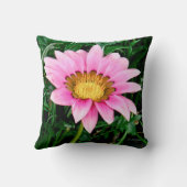 ピンクデイジー クッション (裏面)