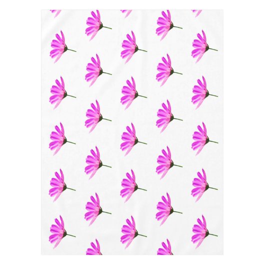 ピンクデイジー テーブルクロス (正面)