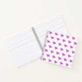 ピンクデイジー ノートブック (内部)
