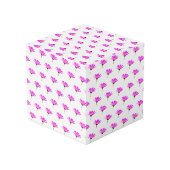 ピンクデイジー フォトキューブ (裏面アングル)