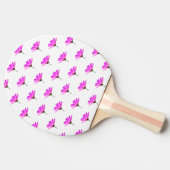 ピンクデイジー 卓球ラケット (横)