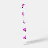 ピンクデイジー iPhoneケース (左側面)