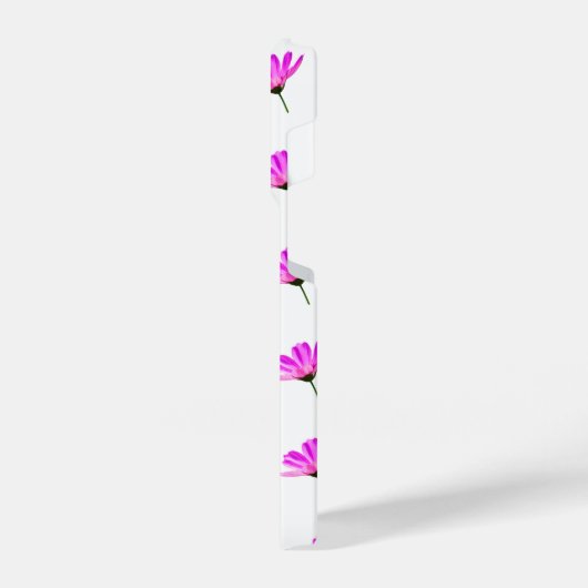 ピンクデイジー iPhoneケース (左側面)