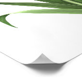 ピンクデイリリーオリジナルアートプリント ポスター (角)