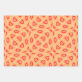 ピンクデシン ラッピングペーパーシート (正面3)