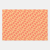 ピンクデシン ラッピングペーパーシート (正面)