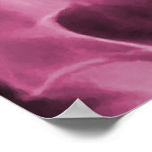 ピンクデジタルX線アートプリント ポスター (角)