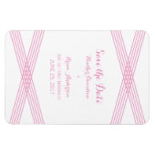 ピンクデモダンコ日付磁石を保存 マグネット (横)