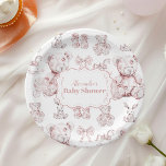 ピンクトイズトイレデジュエベイビーシャワー ペーパープレート<br><div class="desc">私たちのToile De Jouy Bowベビーシャワー紙プレートであなたの赤ちゃんシャワーに優雅なtouchを追加。クラシックと複雑なToile De Jouyパターンで設計されたこのプレートは、時代を超越した洗練魅力的度と魅力を具現化する牧歌的なシーンを備えている。繊細な弓のアクセントは、デザインを強化し、これらのプレートはあなたのお祝いに最適エレガントである。耐久性の高い高品質紙で作られたこれらのプレートはスタイリッシュ、単に実用的であるだけでなく、前菜からデザートまで様々な食品を扱うように設計されている。彼らの寛大なサイズと頑丈な建築は、お客様のためのシームレスなダイニング体験を確保し、こぼれやメッ楽しむセージを心配することなく彼らが祭りを楽しむことができる。Toile De Jouy Bow Baby Shower紙プレートは、ナプキン、カップ、デコレーションなど、Toile De Jouyコレクションの他のアイテムと美しく連携し、まとまった雰囲気を作り出し、あなたのイベントのための魅力的な雰囲気。お茶のパーティーやフォーマルガーデンの集まりなどお洒落、これらのプレートは必ずゲストを感動させ、テーブルの設定を強化する。彼ら祝のプレートは、この特別な機会を取り巻く愛と期待を反映しエレガント、恵みとスタイルを持って、あなたの小さな小さな人の差し迫った到着。Toile De Jouy Bow Baby Shower紙プレートを使用すると、思い出に残るダイニング体験を作り出して、ゲスト全員に対して永続的な印象を与えることができま離れす。</div>