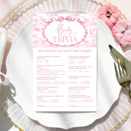 ピンクトイレサファリアニマルズベビートリビアゲーム