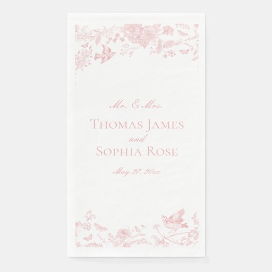 ピンクトイレデジュイヴィンテージ結婚フローラ (正面)