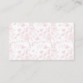 ピンクトイレデジョウチノワセリー エンクロージャーカード (裏面)