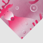 ピンクトナカイティッシュペーパー 薄葉紙 (詳細)