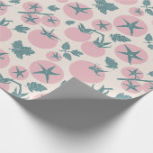 ピンクトマト ラッピングペーパー (角)