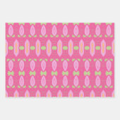 ピンクトリシートラップまたは引き出しライナー ラッピングペーパーシート (正面3)