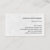 ピンクトレインエンジンヴィンテージスチームパンクスタイル 名刺 (裏面)