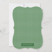 ピンクトロピカル婚約招待状 招待状 (裏面)