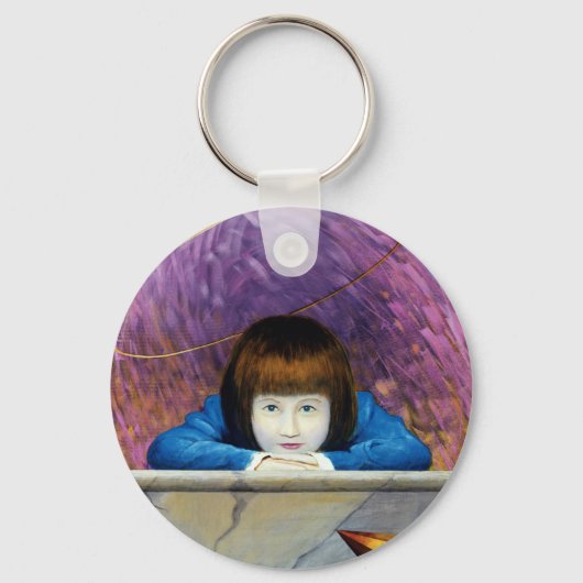 ピンクトンネル キーホルダー (正面)