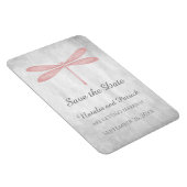 ピンクトンボ日付磁石を保存 マグネット (右側)