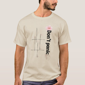 ピンクドクロの桜アート Tシャツ