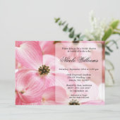 ピンクドッグウッドフラズブライダルシャワー 招待状 (スタンド正面)
