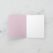 ピンクドッグウッド サンキューカード (内部)