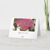 ピンクドッグサンキューカード サンキューカード (裏面)