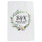 ピンクドッグバラリース ミディアムペーパーバッグ (正面)